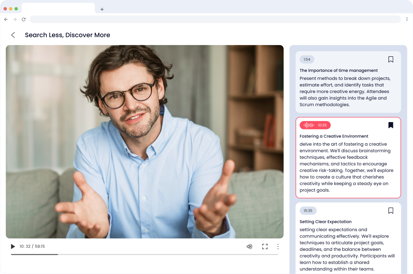 screenshot of Mindset AI